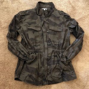Camo utility jacket